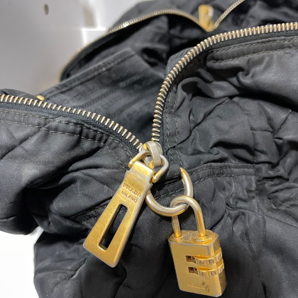 Prada Catena Chevron Chain Large Bag - Picture 7 of 14